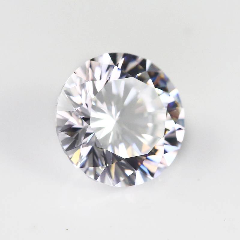 Moissanite圆形超白色十心十箭