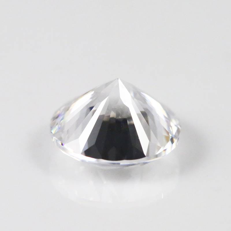 Moissanite圆形超白色九心一花