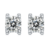 耳钉0.5ct*2