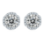 耳钉0.5ct*2
