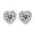 耳钉0.5ct*2