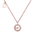 Rose gold/chain length 45cm