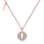 Rose gold/chain length 45cm