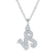 Platinum plating/chain length 45cm