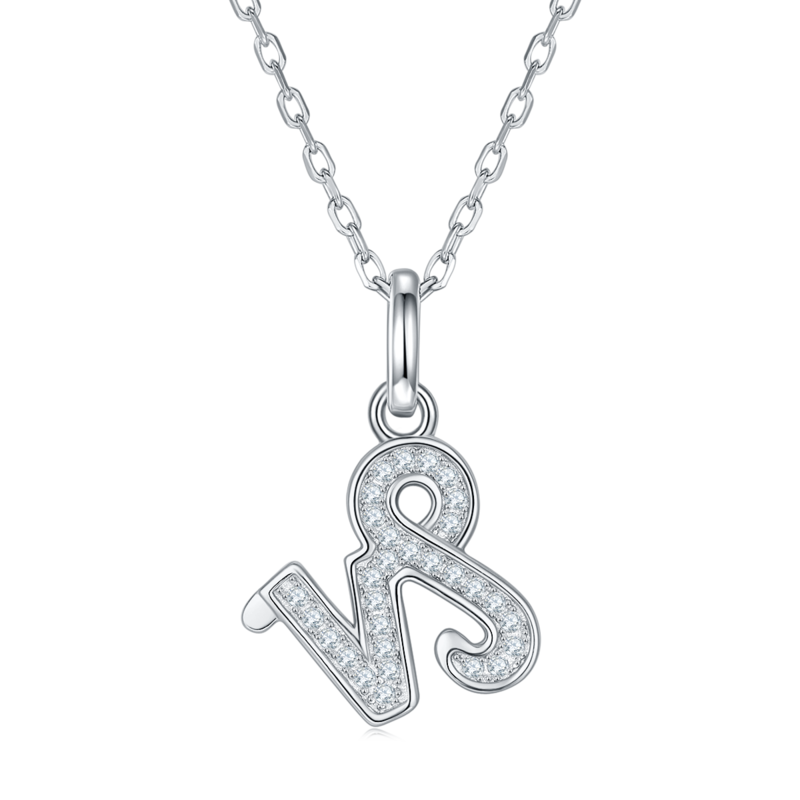 Capricorn Moissanite Diamond Necklace from the Twelve Constellations Series