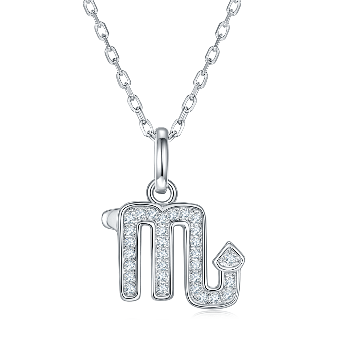 Scorpio Moissanite Necklace from the Twelve Constellations Series