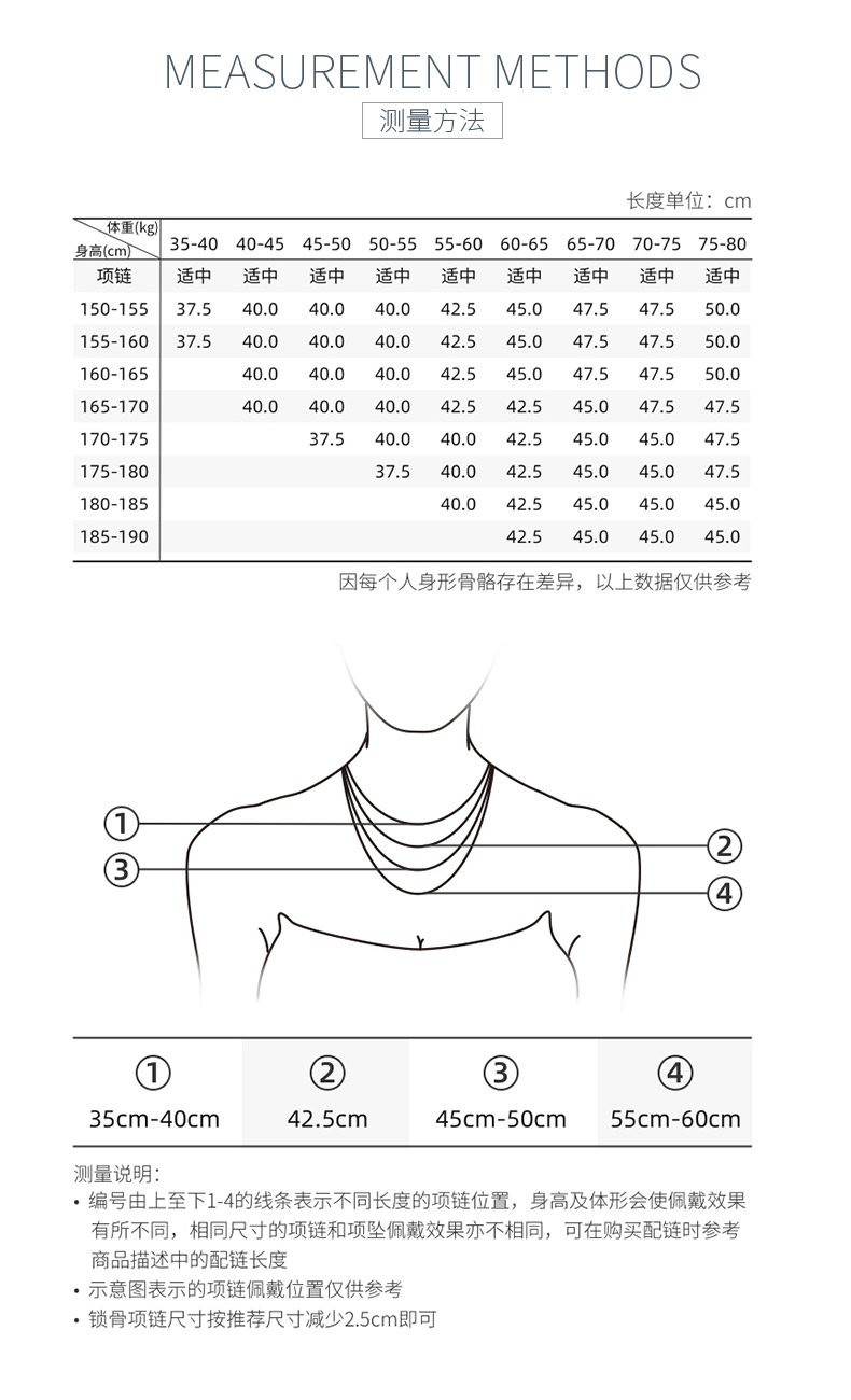 LUVS925银镀白金莫桑钻项链 - 6