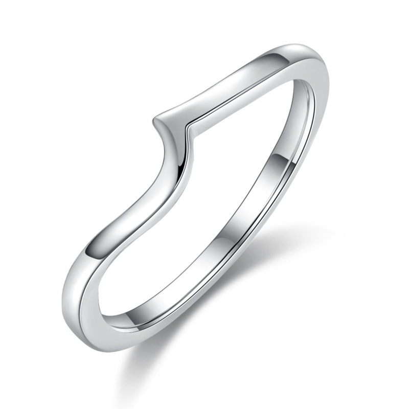 Flower bud twisted arm women's ring S925 silver plated platinum primary and secondary set rings, stacked and customized main stone moissanite diamond 1.0ct