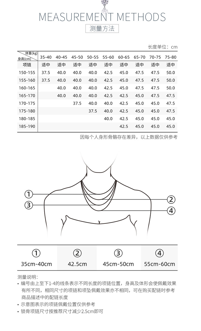 N13646款银镀18K白金莫桑钻项链0.1ct - 6