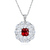 培育红宝石项链