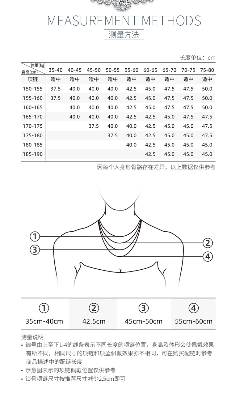L12876款S925银镀18K白金手链圆形莫桑钻主石0.5CT - 6