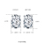 耳钉0.5ct*2