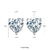 耳钉1.5ct*2