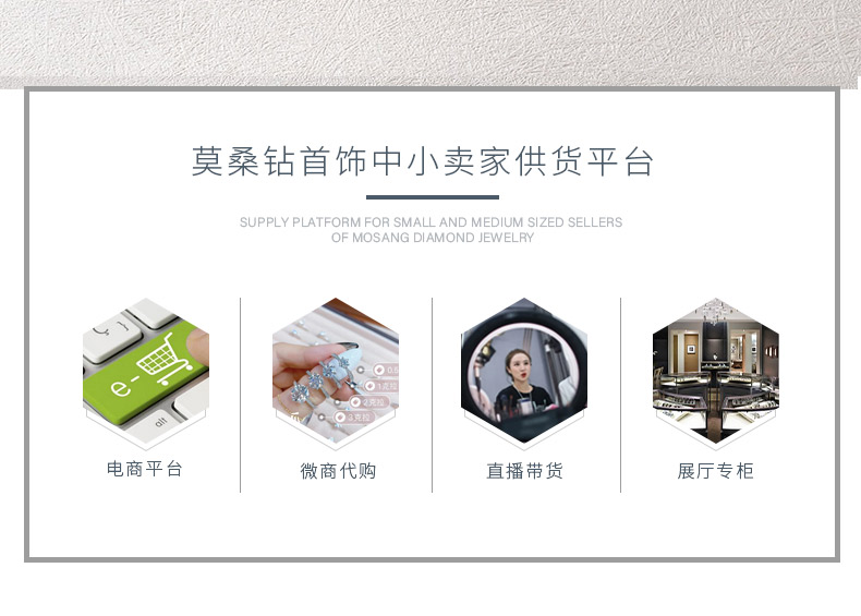 MP0049款S925银镀18K白金隐形巨闪祖母绿切割莫桑钻项链锁骨链鱼线吊坠 - 2