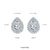 耳钉0.5ct*2