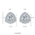 耳钉1.0ct*2