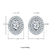 耳钉1.0ct*2