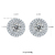 耳钉1.0ct*2