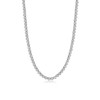 MP0097款S925银镀18K白金包镶圆形莫桑钻泡泡项链9.7ct/10.9ct 1
